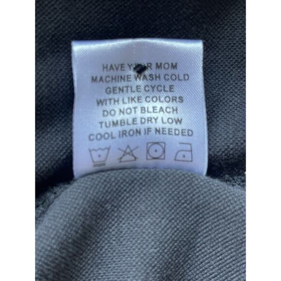 Travis Mathew Polo Shirt Men’s L Short Sleeve Golf Black Pima Cotton Braille Art - Picture 7 of 8